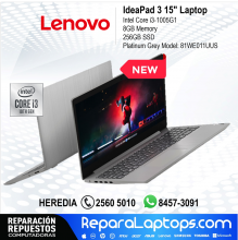 3 Repuestos Partes Laptops Costa Rica Lenovo - IdeaPad 3 15