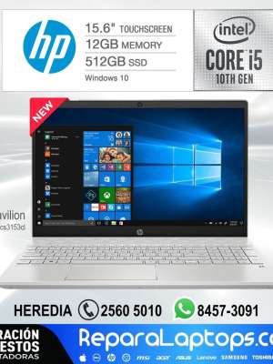 Repuestos Partes Laptops Costa Rica HP Pavilion 15.6