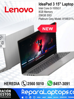 Repuestos Partes Laptops Costa Rica Lenovo - IdeaPad 3 15